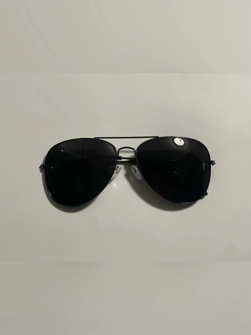 Send offer to me Men & Women’s Luxurious Black Aviator Sunglasses Black Frame